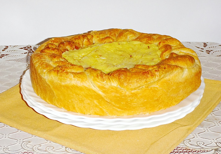 Апулийский картофельный пирог / torta di patate alla pugliese: шаг 7