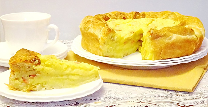 Апулийский картофельный пирог / torta di patate alla pugliese: шаг 9