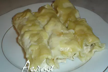 Каннеллони с курицей и сыром: шаг 4