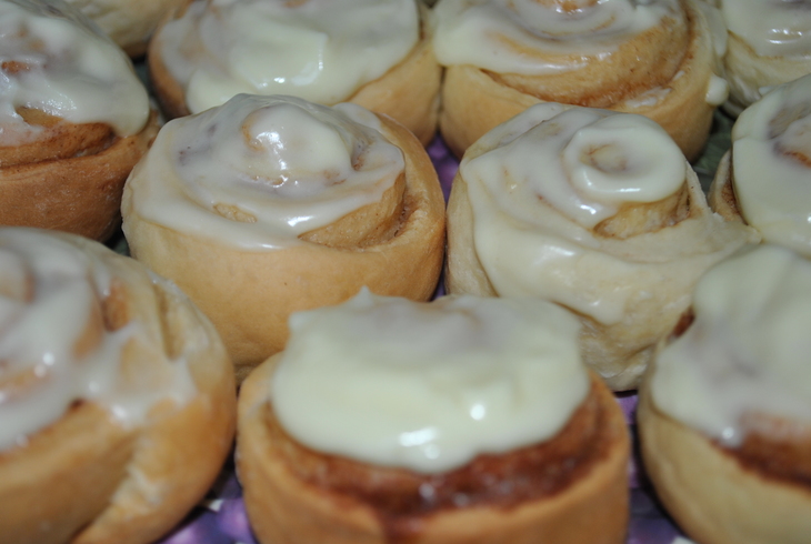 Американские булочки с корицей «cinnamon rolls»: шаг 8