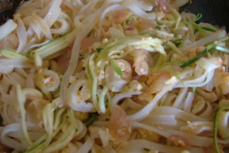 Кальмары pad thai: шаг 6