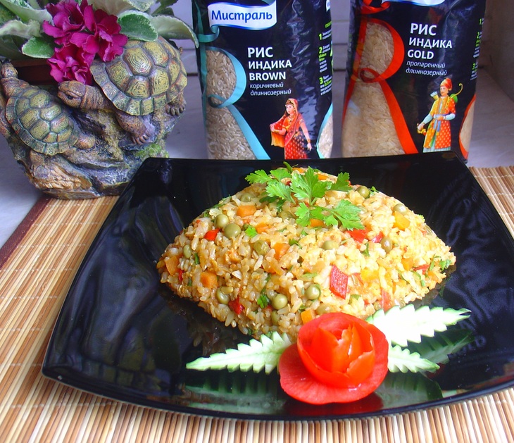 Пряный тайский рис с овощами. быстрый ужин за 20 минут: шаг 5