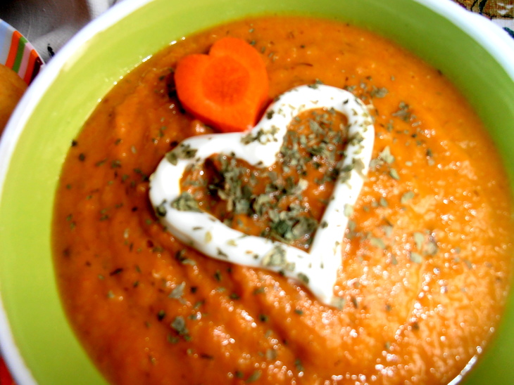 Морковный суп-пюре со специями: шаг 9