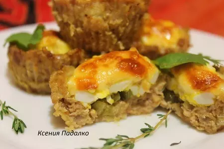 Мясные корзиночки "нежные": шаг 10