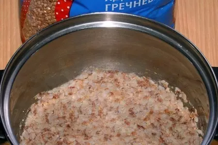 Оладьи с гречкой и яблоками: шаг 5