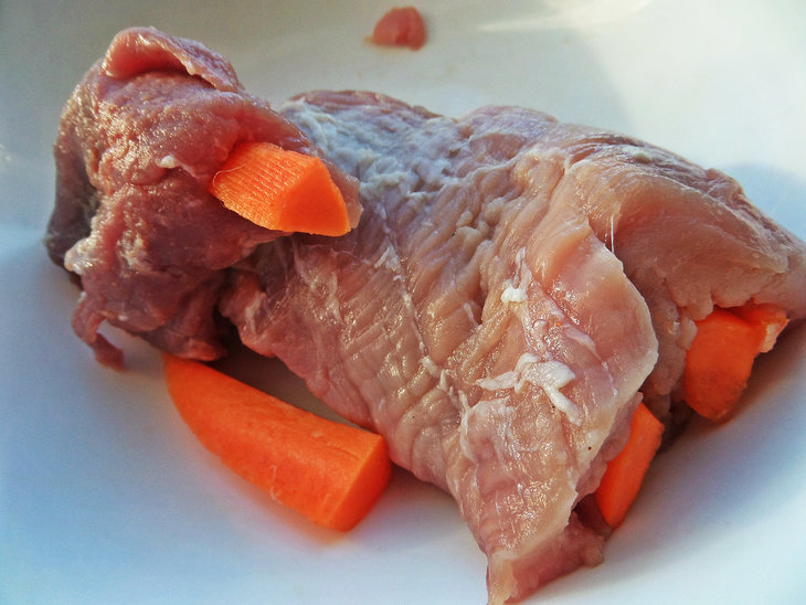 Cвинина,запечённая с морковью и фенхелем с рисом на гарнир: шаг 2