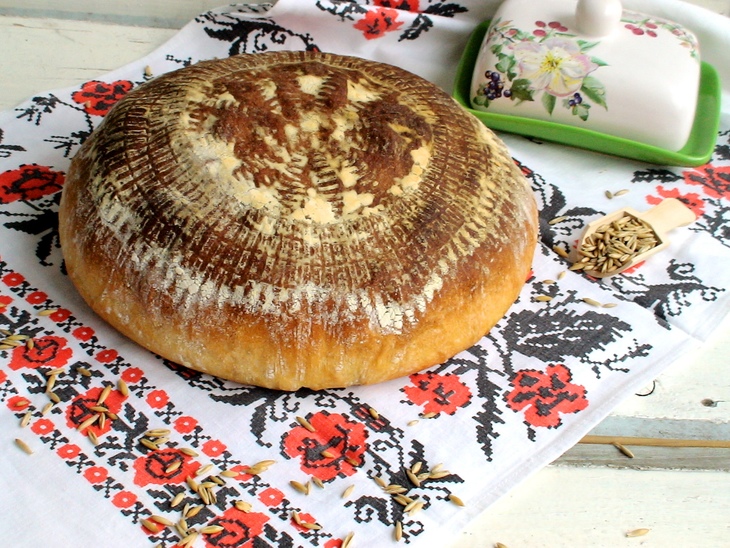 Пшенично -творожный хлеб: шаг 7