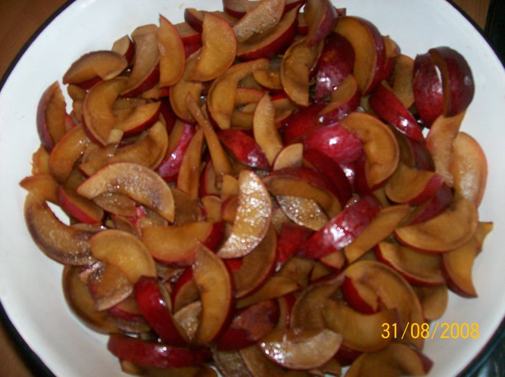 Варенье сливовое, варенье нектариновое (персиковое) для ленивых: шаг 2