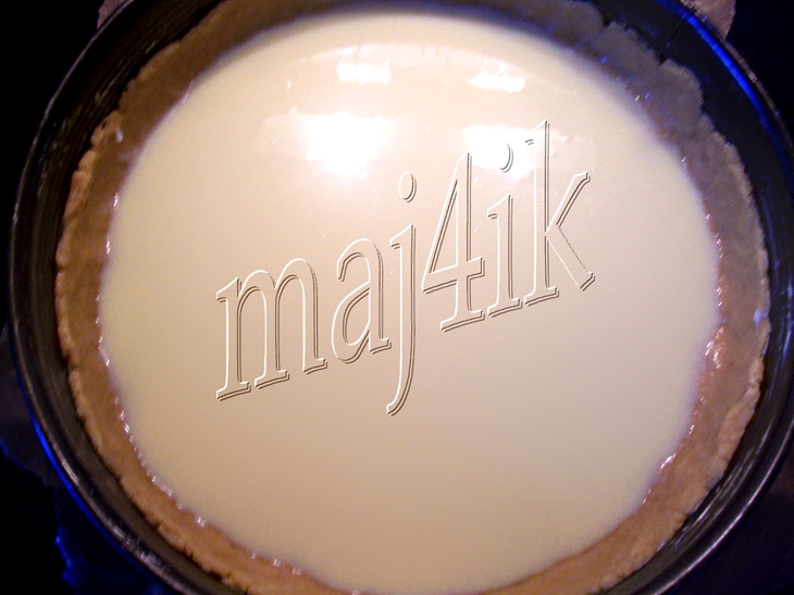 Пряный пирог из овсянки со сгущенным молоком: шаг 5