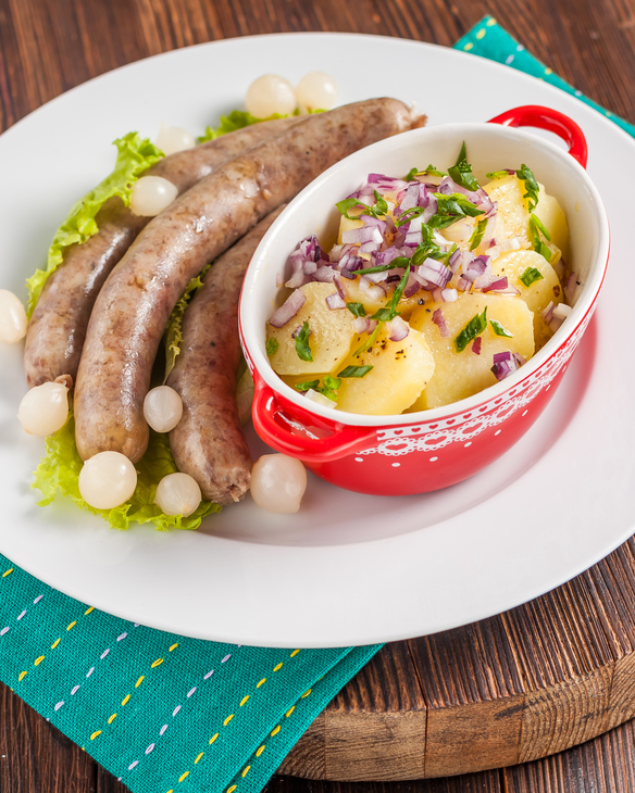 Венский картофельный салат (wiener erdäpfelsalat): шаг 4