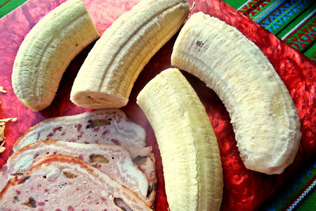 Бананы в ветчине под сыром.: шаг 1