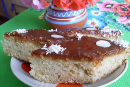 Пирожное toffee cake: шаг 8