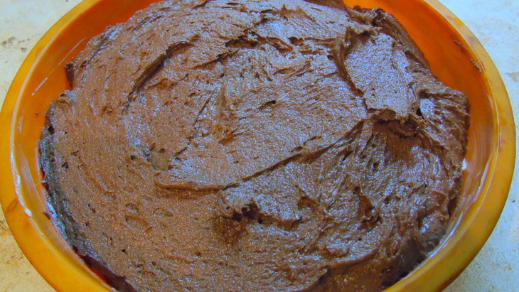 Шоколадный пирог на твороге: шаг 6