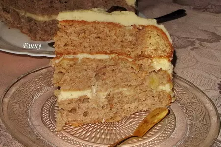 Торт "колибри" (hummingbird cake): шаг 12