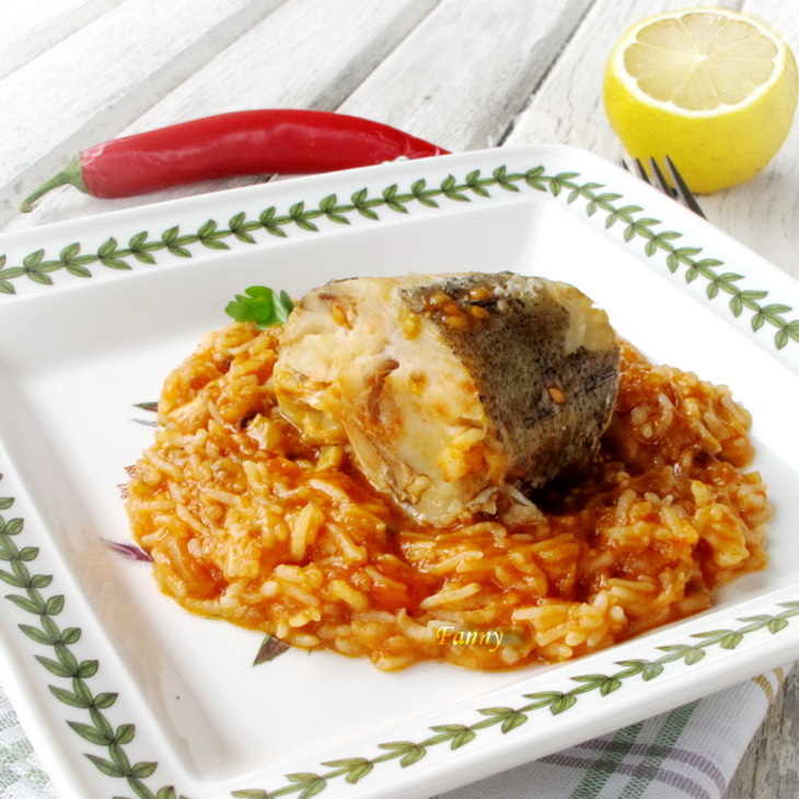 Рыба с рисом по-тунисски: шаг 5