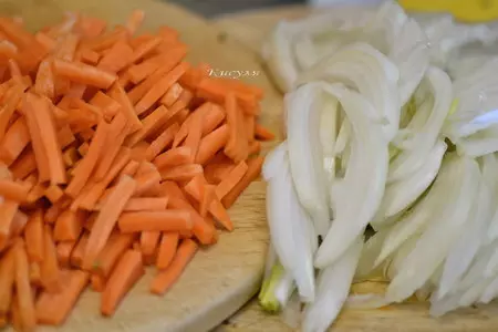 Плов с долмой (голубцами из виноградных листьев): шаг 3