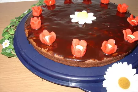 Французский шоколадный пирог „tarte au chocolat“.: шаг 6