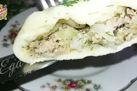 Самые вкусные пирожки с мясом - пигоди по-корейски.: шаг 4