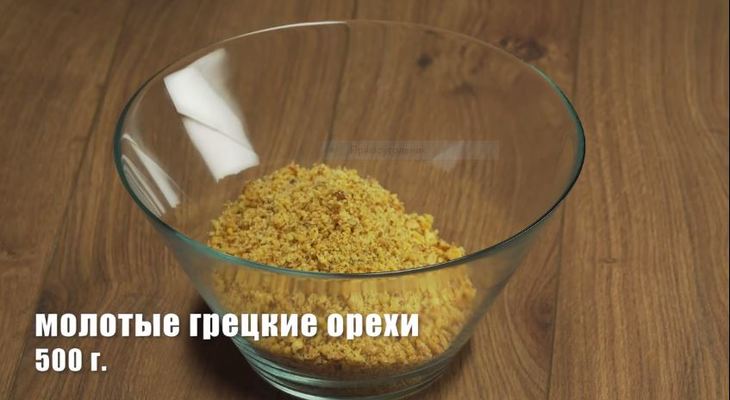 Пхали и баклажаны с орехами: шаг 4