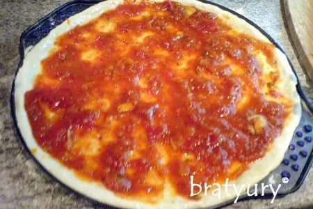 Pizza regina: шаг 3