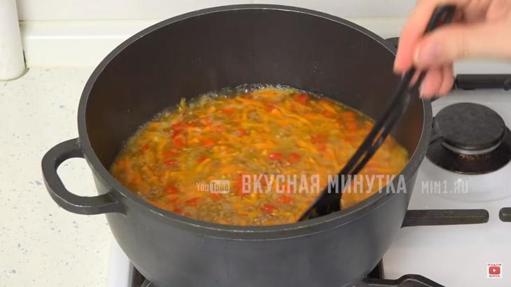 Гречка нескучная, а самая вкусная: шаг 3