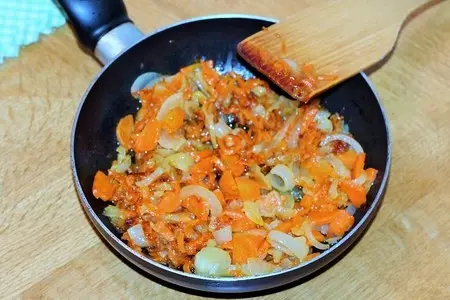 Рыба под ореховой корочкой и с овощными блинчиками.: шаг 2