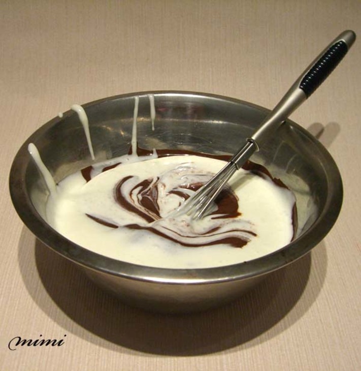 Чизкейк с молочным шоколадом и маскарпоне: шаг 2