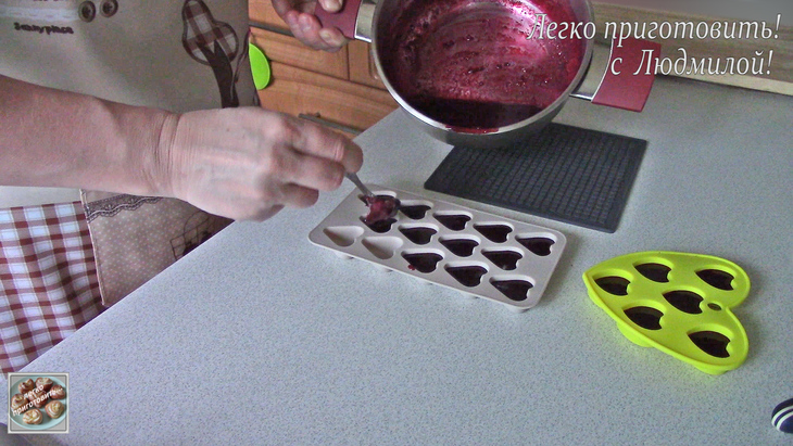Домашний мармелад и мармелад в шоколаде на агар-агаре: шаг 3