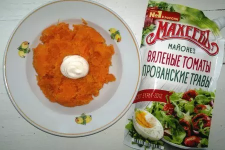 Овощной рулет с рыбой и майонезом "махеевъ" #махеевъ_чудеса_за_полчаса: шаг 2