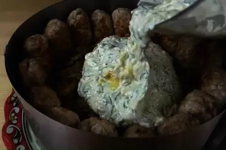 Мужской закусочный торт: шаг 7