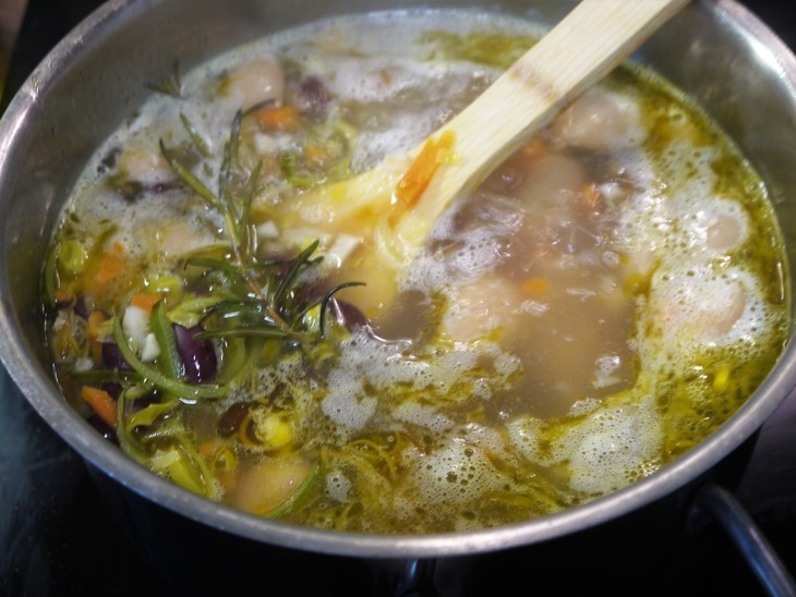 Традиционный тосканский суп риболлита (ribollita): шаг 3