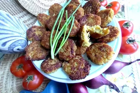 Драники картофельные с луком и сельдереем: шаг 10