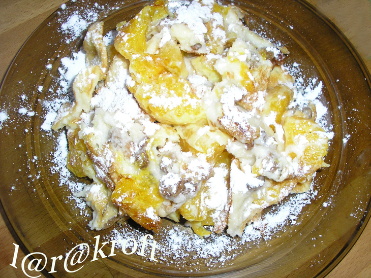 Kaiserschmarrn ( королевский омлет ): шаг 3