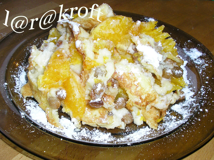 Kaiserschmarrn ( королевский омлет ): шаг 4