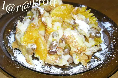 Kaiserschmarrn ( королевский омлет ): шаг 4