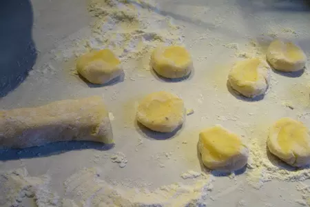 Ньокки (gnocchi) с сырным соусом: шаг 4