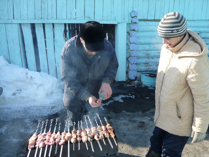 Шашлык "деревенский": шаг 1