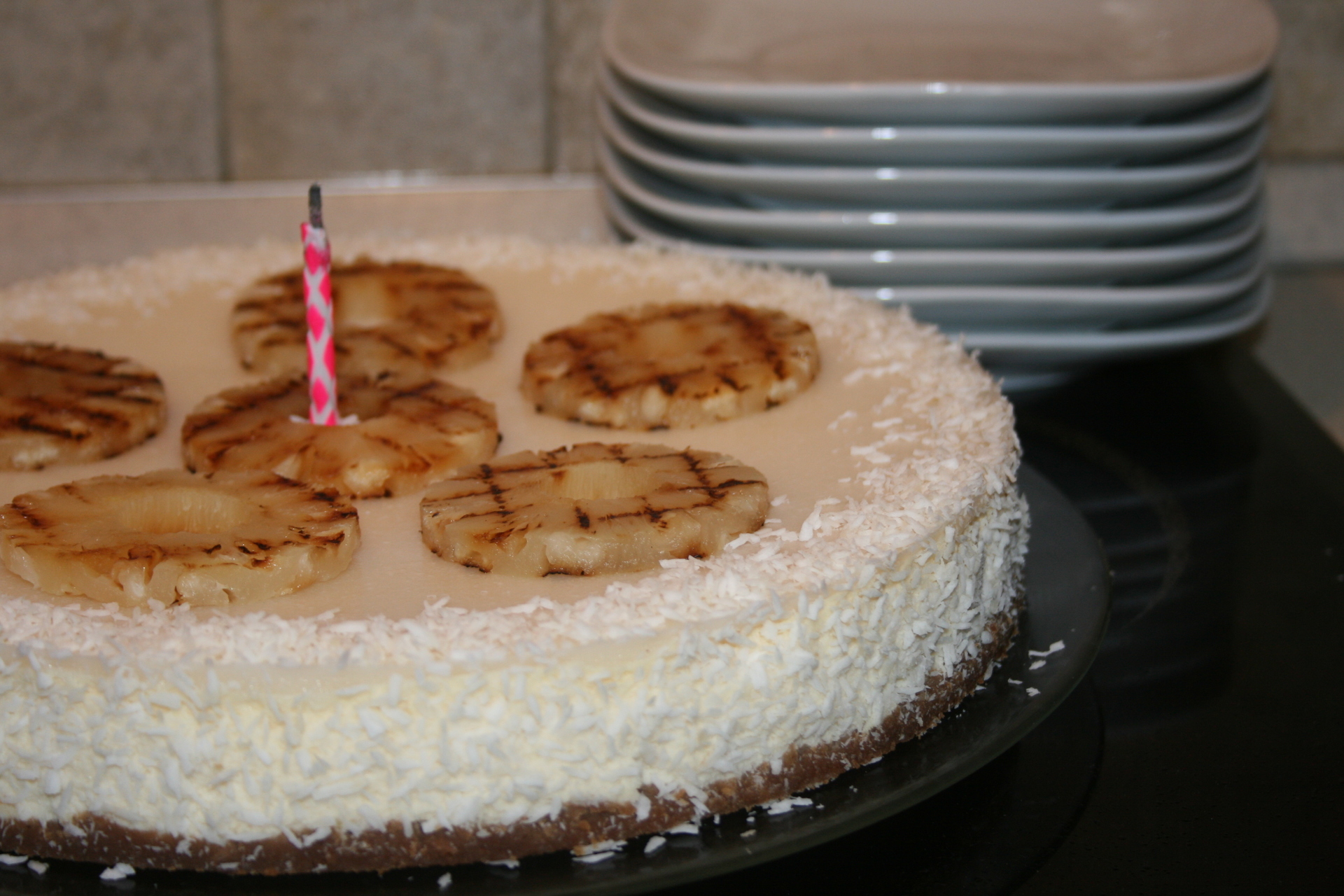 Pina Colada Cheesecake