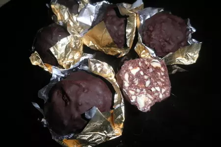 Домашние конфеты ferrero rocher