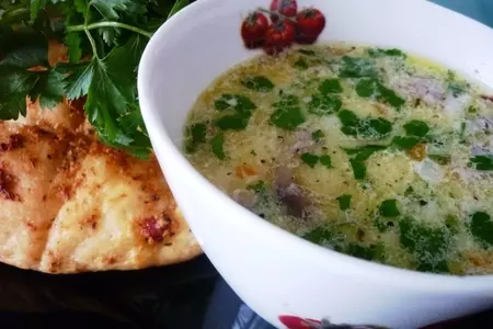 Зимний сырный суп с фрикадельками,грибами и овощами (очень вкусно,заходите!)