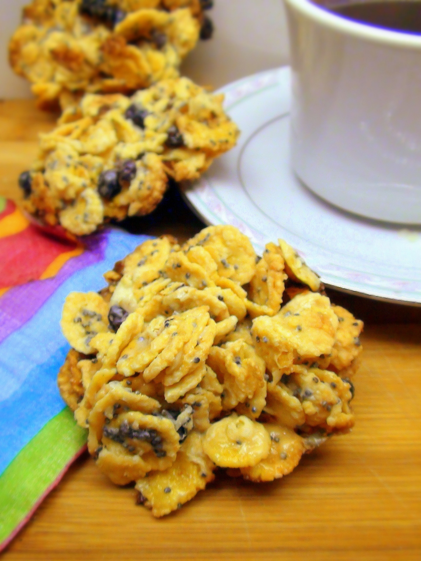 Печенье в кукурузных хлопьях – кулинарный рецепт