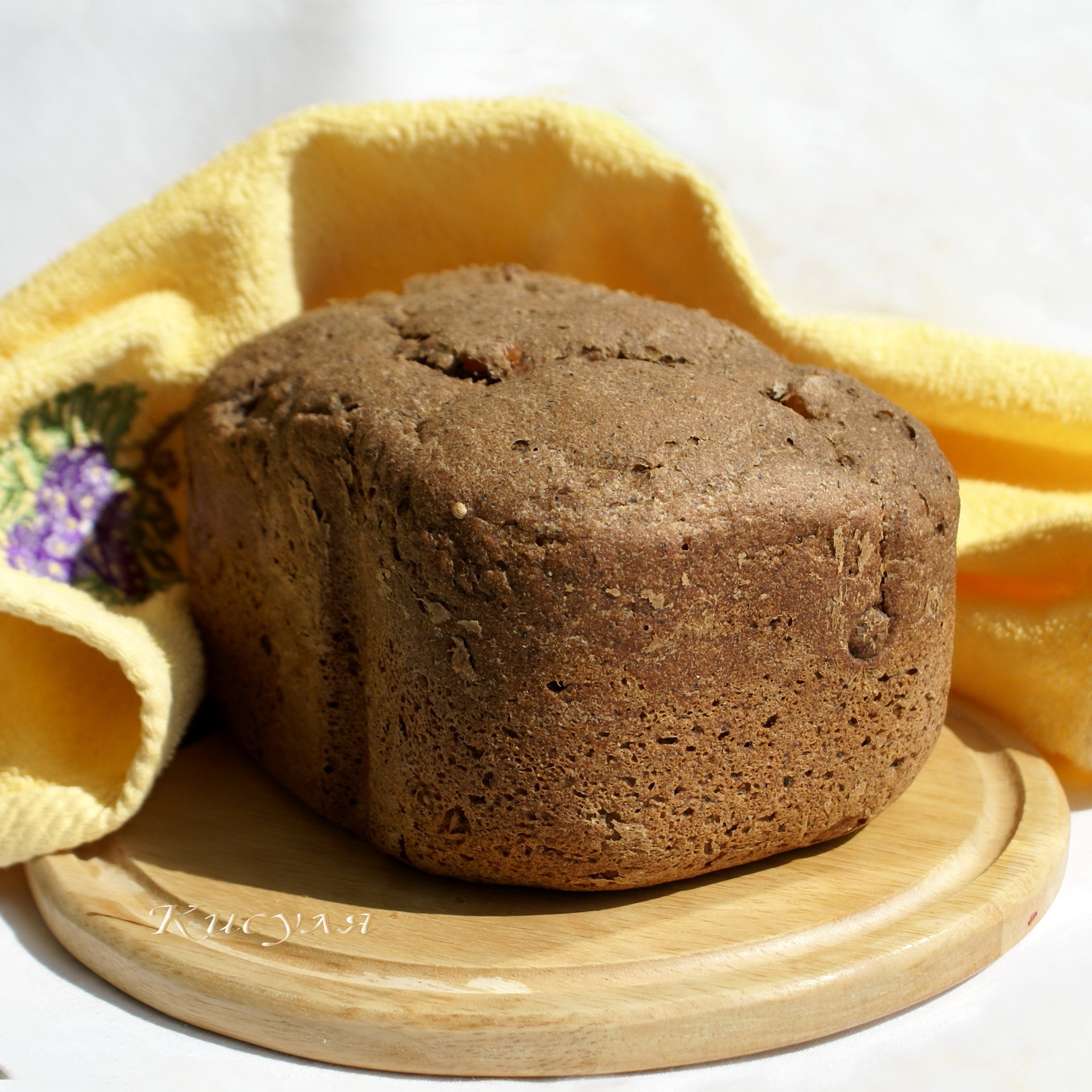 Черный хлеб в хлебопечке с солодом рецепт с фото пошагово