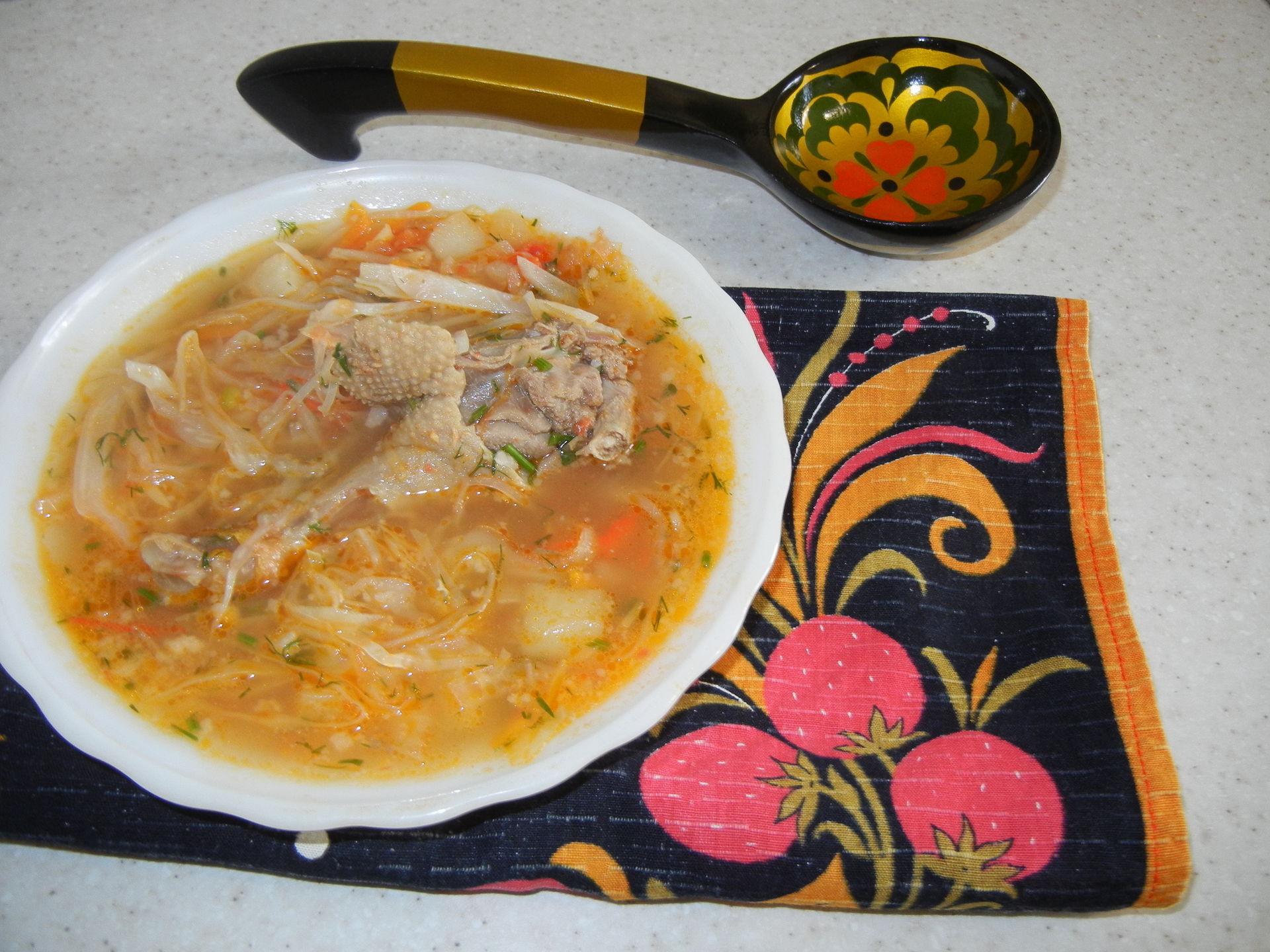 Суп с лапшой по-казачьи - пошаговый рецепт с фото на пластиковыеокнавтольятти.рф