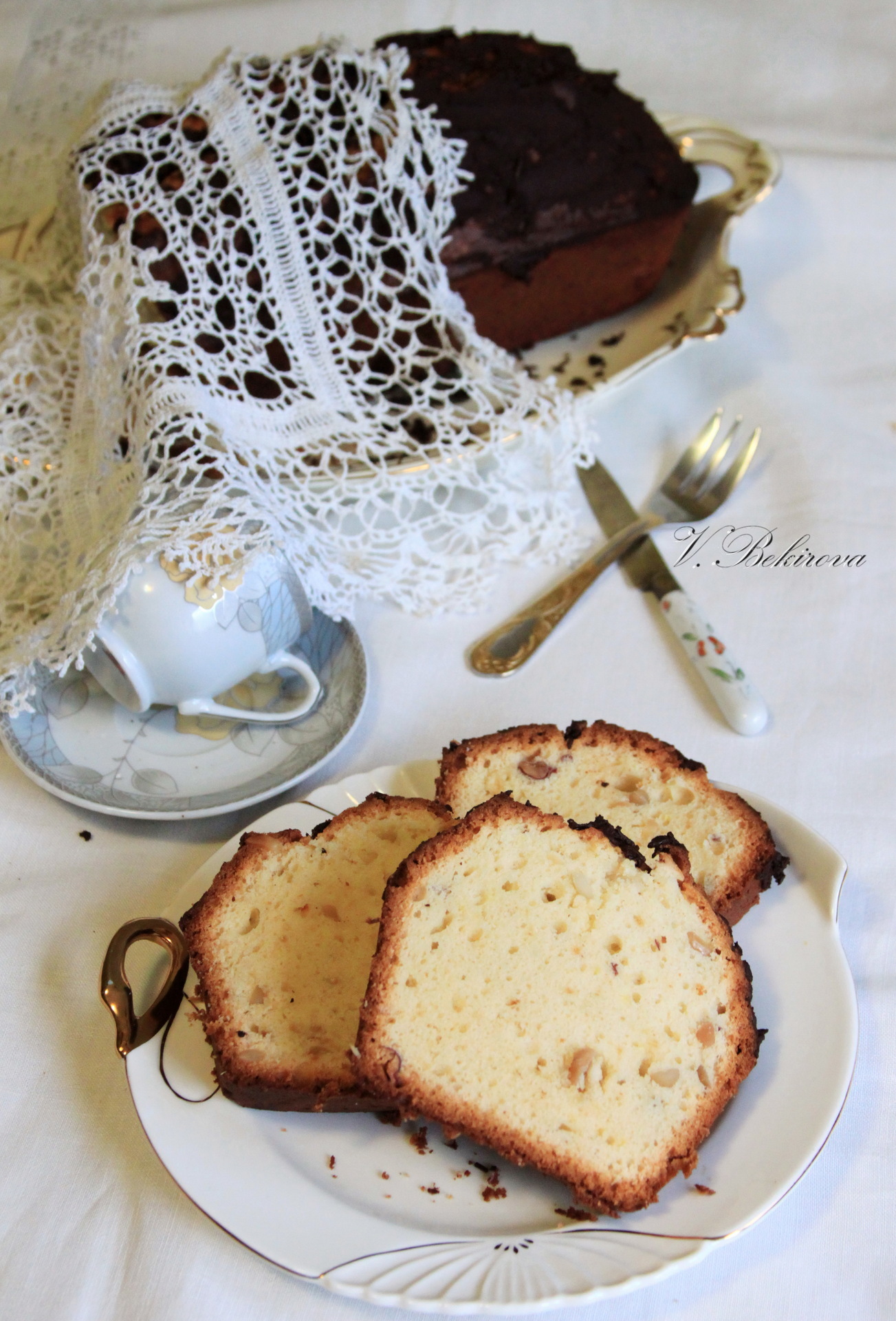 Творожный кекс с арахисом и лимонной цедрой - пошаговый рецепт с фото  (13319 просмотров)