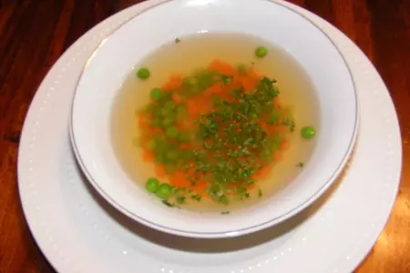 Consommé brunoise