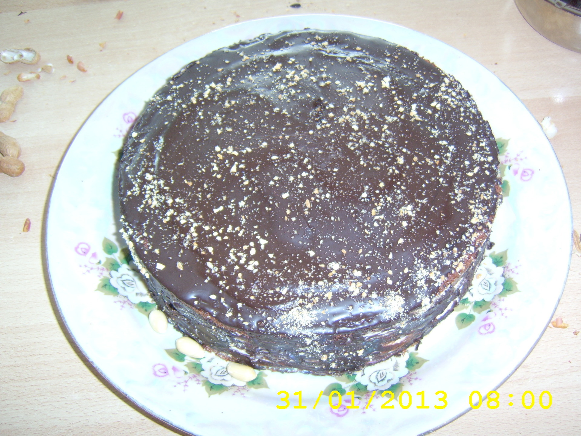 Торт «Сникерс» с арахисом и сгущенкой — рецепт с фото пошагово
