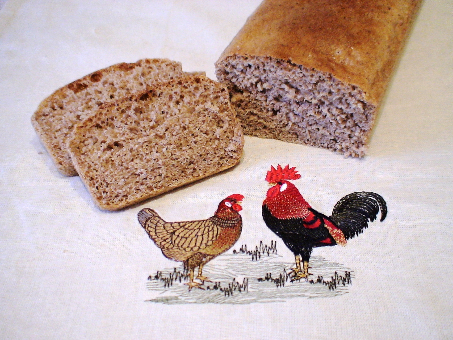 Хлеб ржано-пшеничный с отрубями