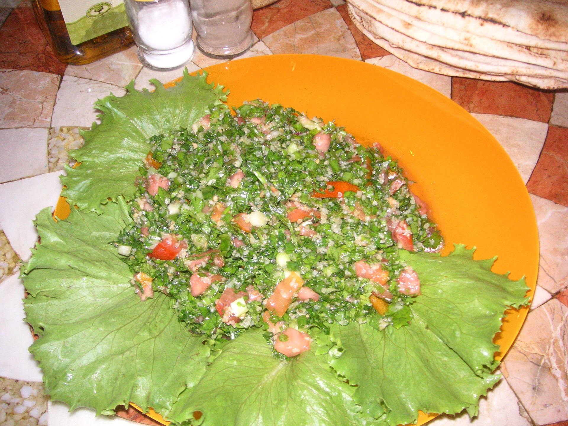 Арабский салат табуле, пошаговый рецепт на ккал, фото, ингредиенты - Елена-Sh