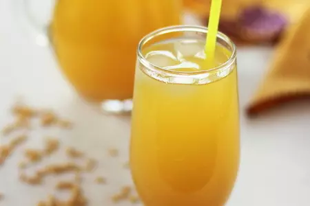 Barley water. ячменная вода