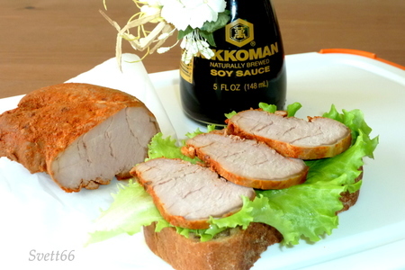 Фото к рецепту:  "kikkoмясо" к завтраку (для любителей бутербродов)